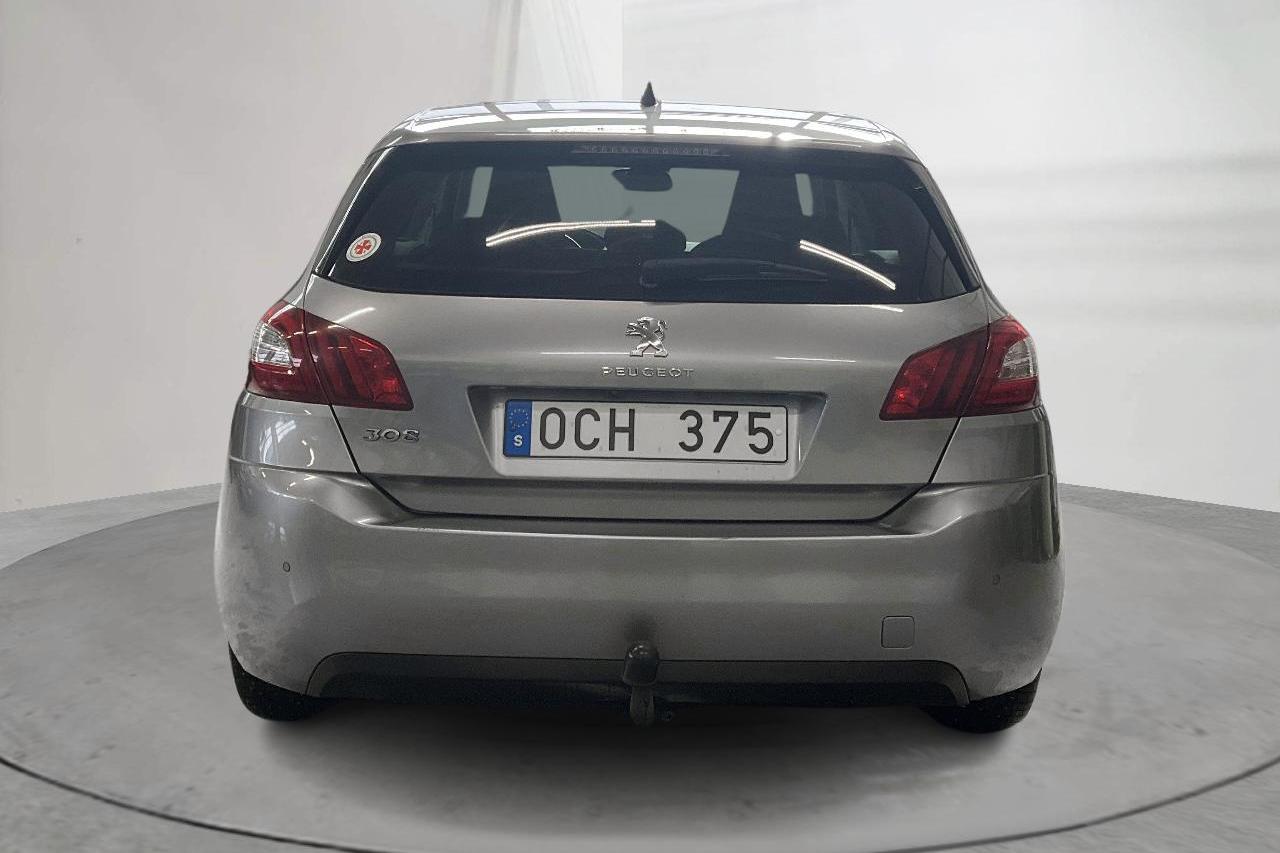 Peugeot 308 1.6 e-HDi (115hk) - 96 450 km - Manual - gray - 2014