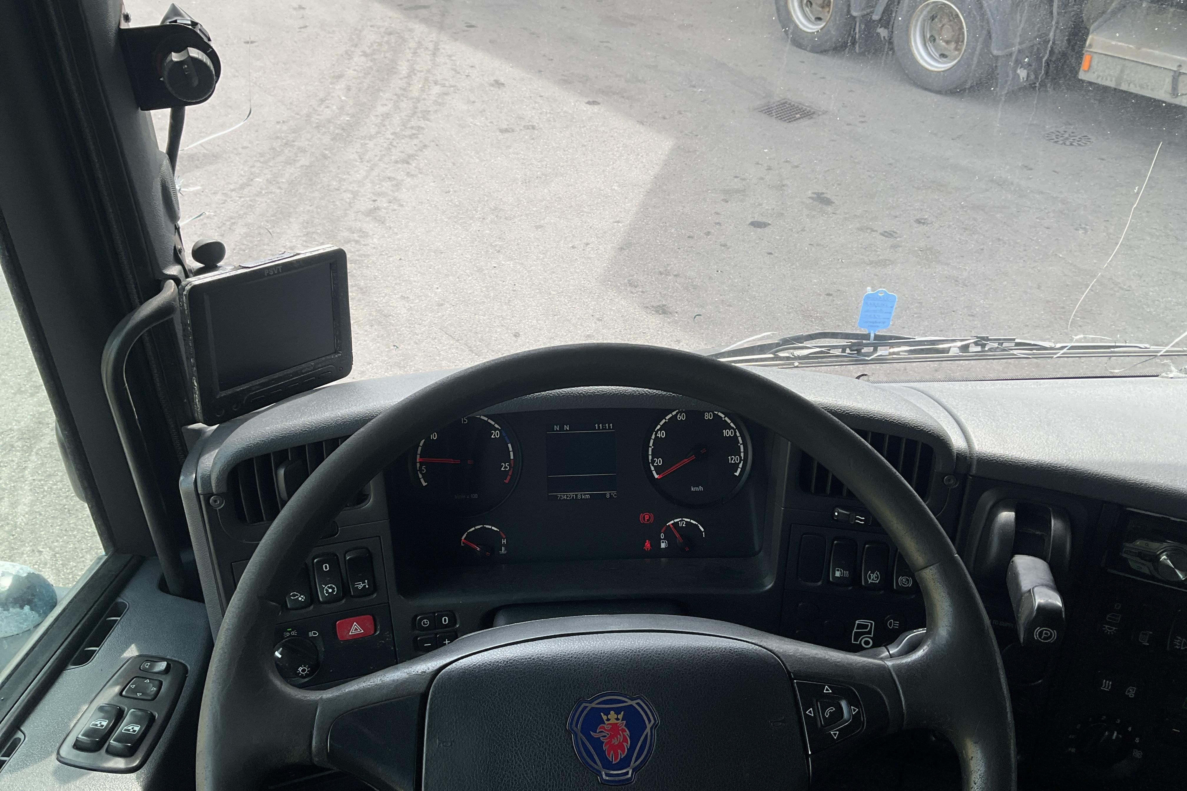 Scania P230 - 734 271 km - Automat - blå - 2013