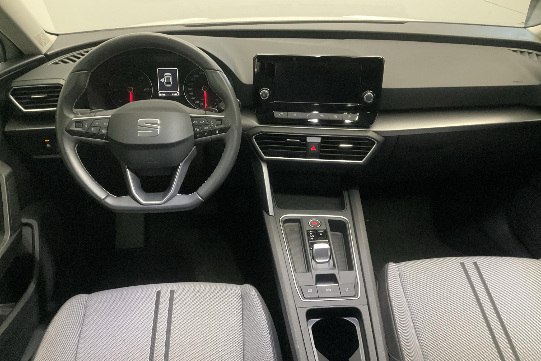 Seat Leon 2.0 TDI 5dr (150hk) - 15 390 km - Automatic - white - 2021