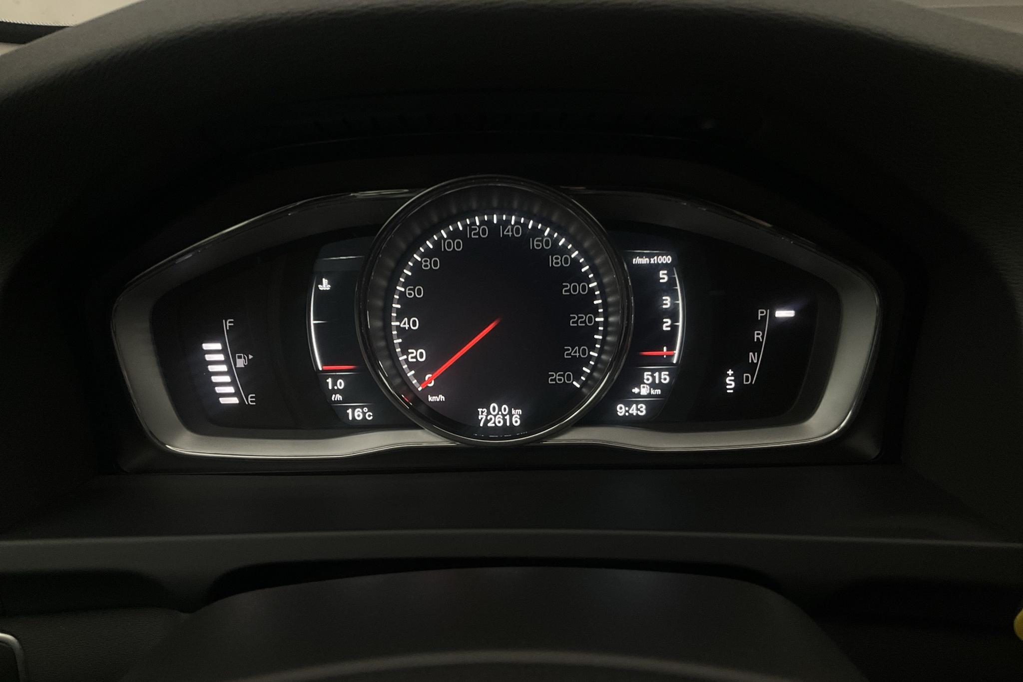 Volvo V60 D3 (150hk) - 72 620 km - Automatic - white - 2018