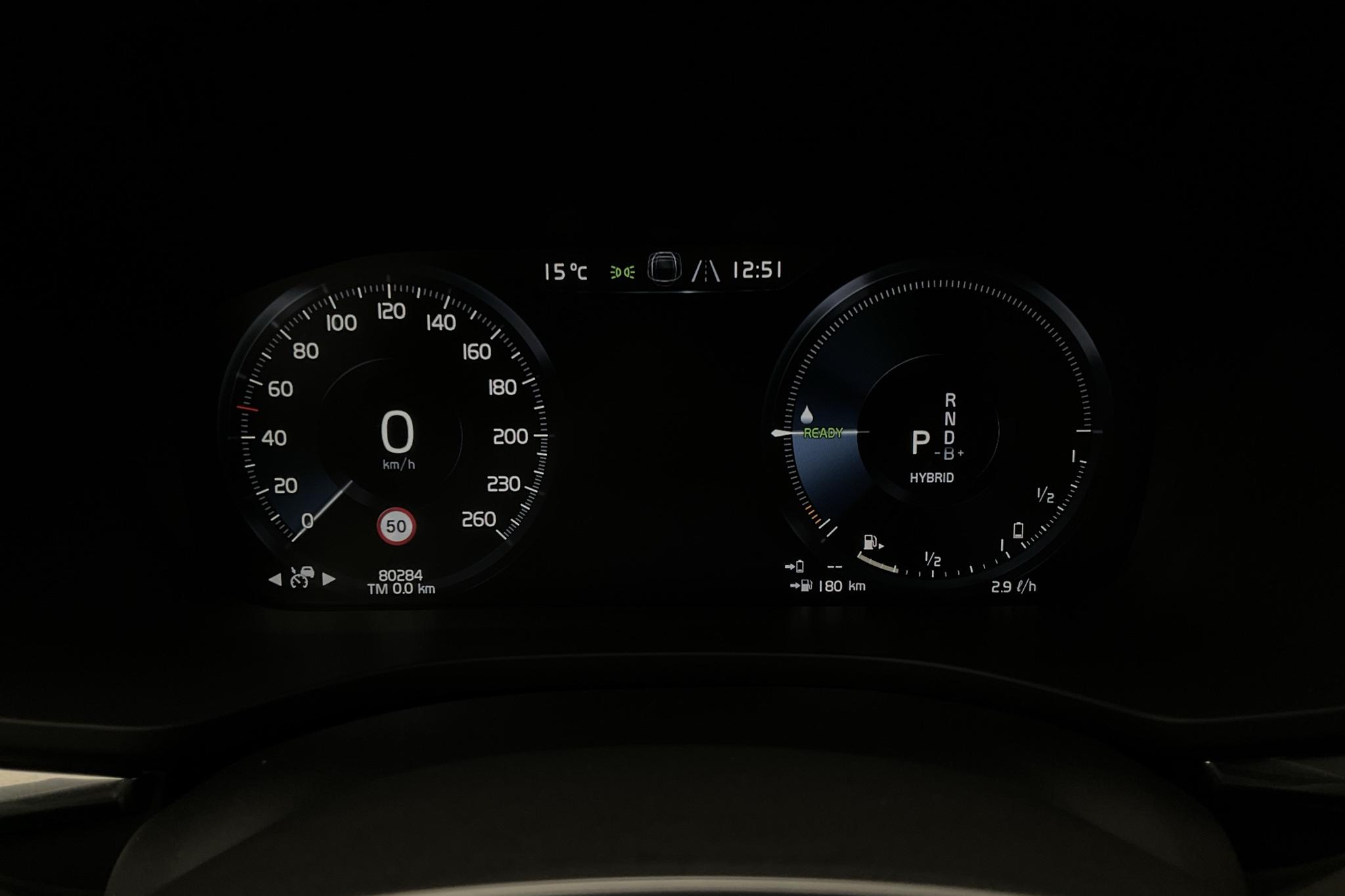 Volvo XC60 T6 AWD Recharge (340hk) - 80 290 km - Automatyczna - czarny - 2021