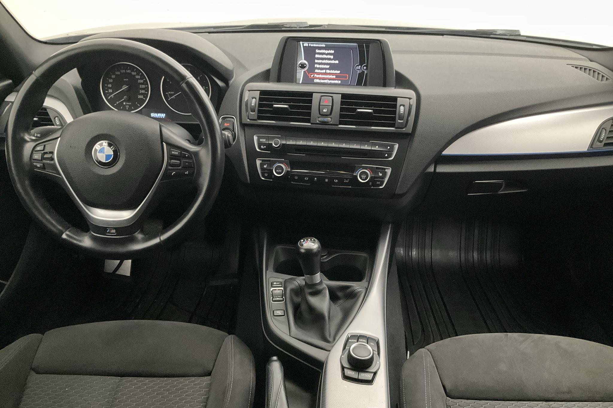 BMW 118d 5dr, F20 (143hk) - 138 350 km - Manualna - czarny - 2014