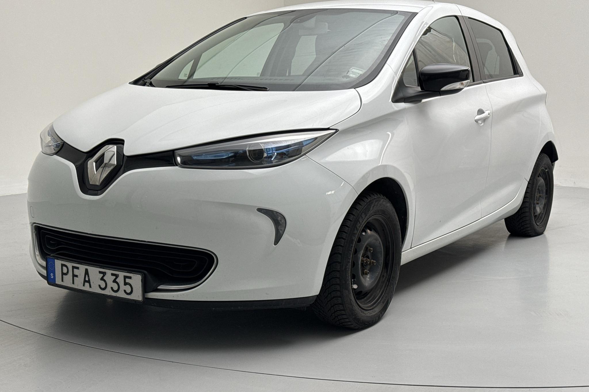 Renault Zoe 41 kWh R90 (92hk) - 95 640 km - Automaatne - valge - 2018