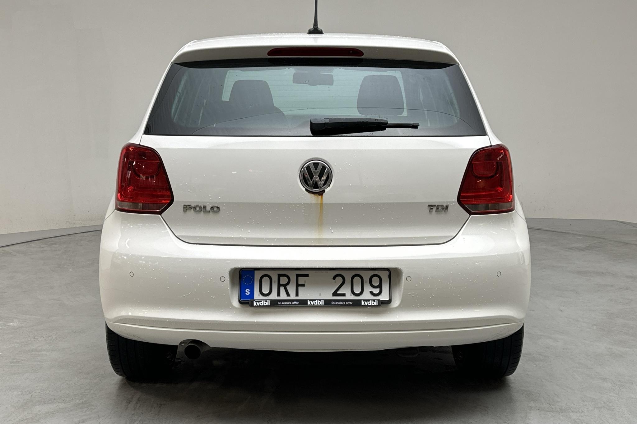 VW Polo 1.6 TDI 5dr (90hk) - 181 190 km - Automaattinen - valkoinen - 2012