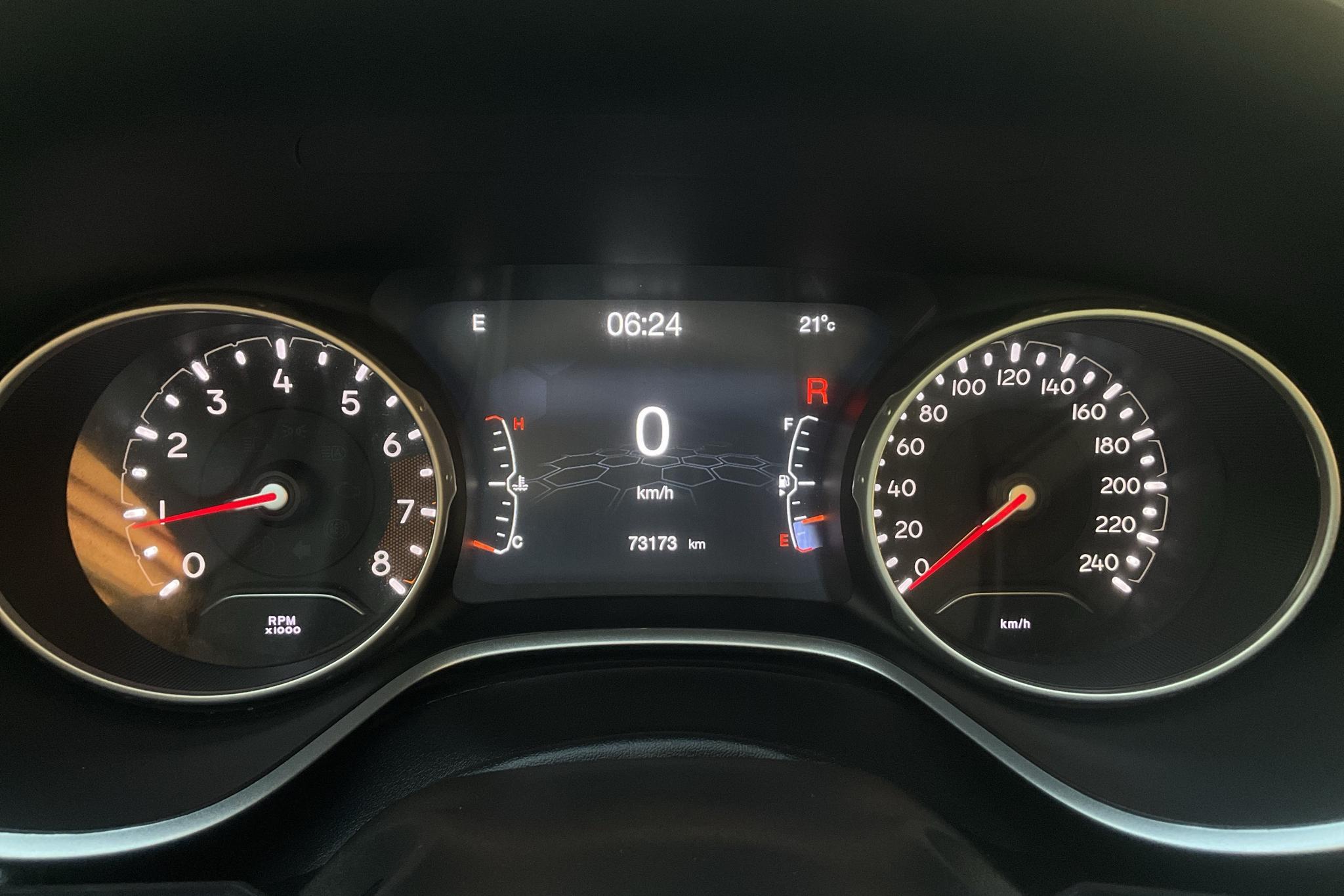 Jeep Compass 1.4 Multiair 4WD (170hk) - 73 170 km - Automatyczna - czerwony - 2019
