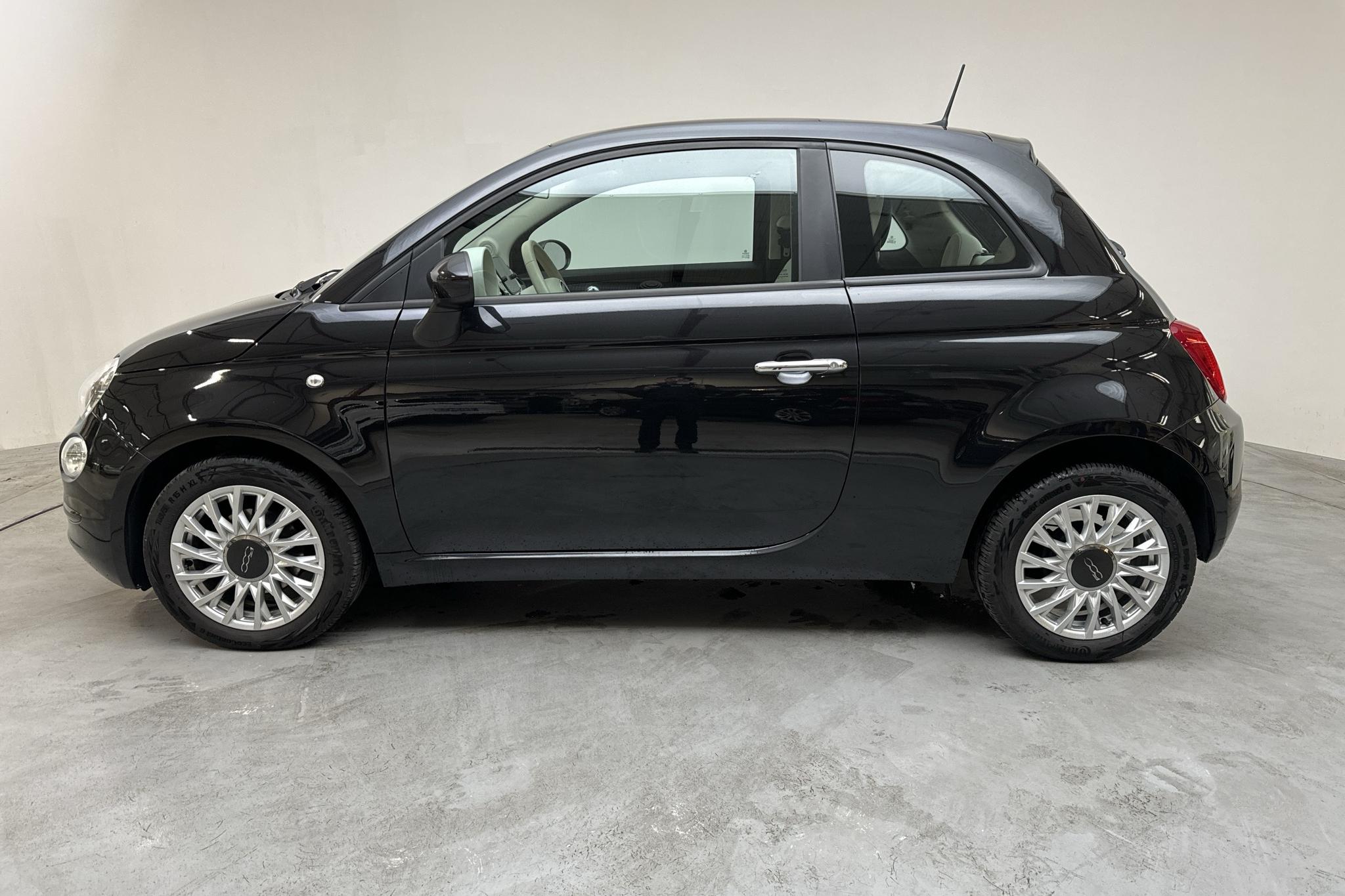 Fiat 500 BSG (70hk) - 5 702 mil - Manuell - svart - 2021