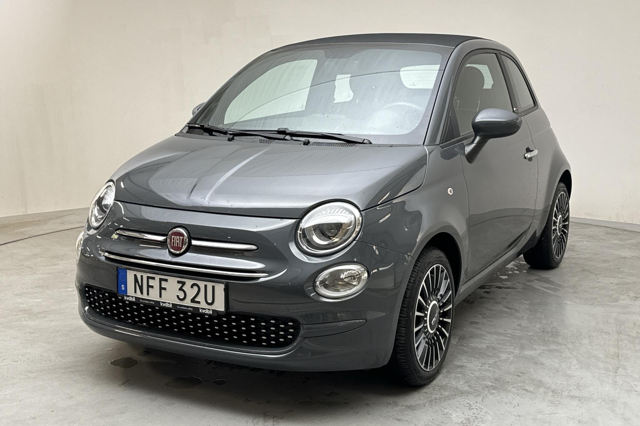 Fiat 500 BSG (70hk) - 4 366 mil - Manuell - grå - 2020