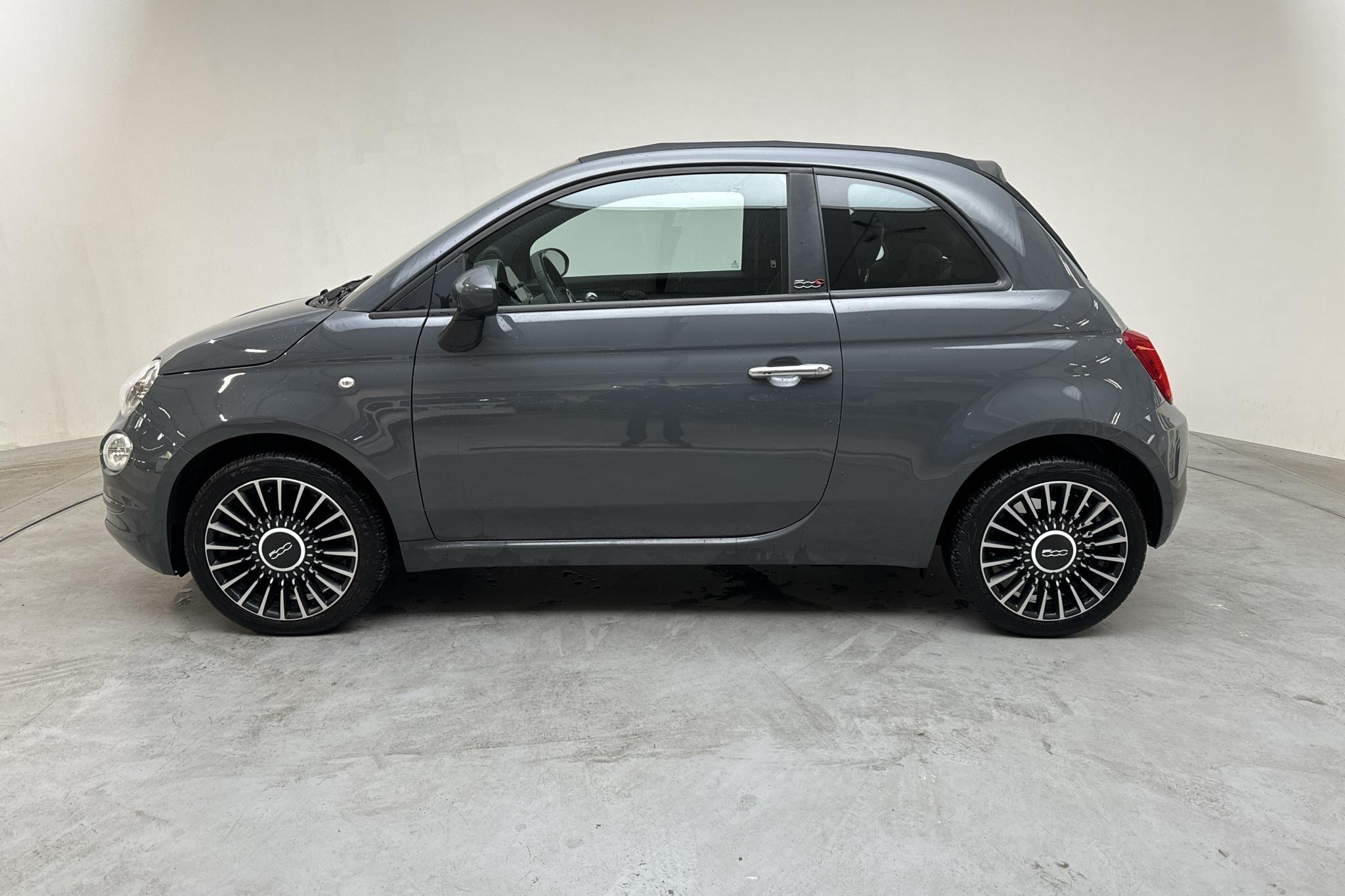 Fiat 500 BSG (70hk) - 43 660 km - Manuaalinen - harmaa - 2020