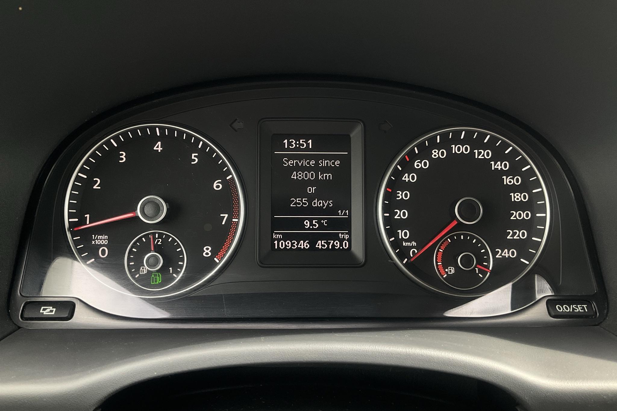 VW Caddy 2.0 Ecofuel Skåp (109hk) - 10 935 mil - Manuell - blå - 2011