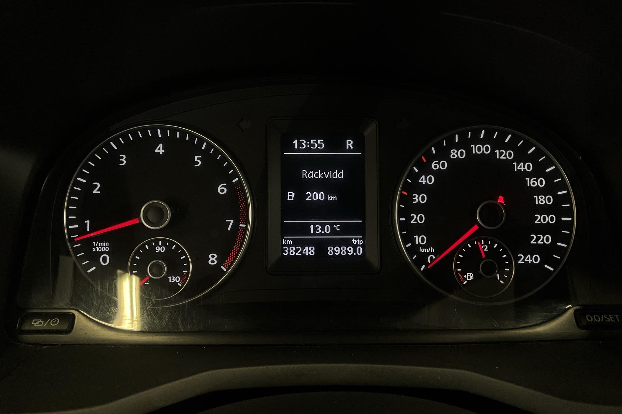 VW Caddy 1.4 TSI (125hk) - 3 826 mil - Automat - vit - 2018
