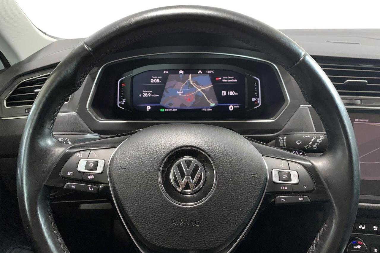 VW Tiguan Allspace 2.0 TDI 4MOTION (190hk) - 17 753 mil - Automat - vit - 2020