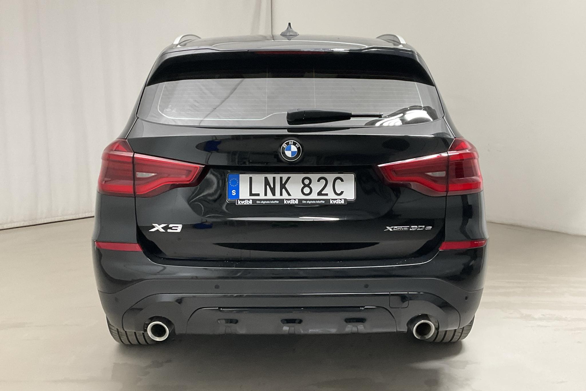 BMW X3 xDrive30e, G01 (292hk) - 65 970 km - Automaatne - must - 2020
