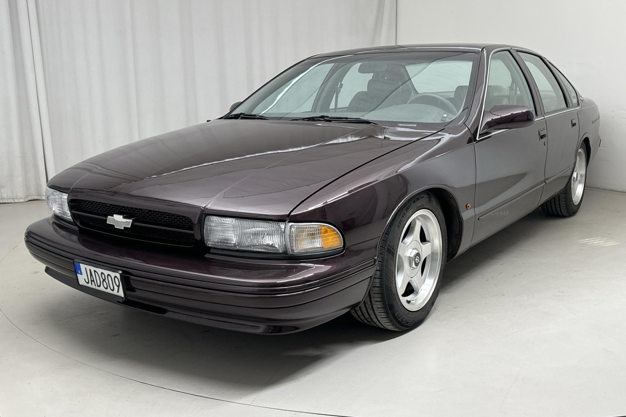 Chevrolet Impala SS 5.7 V8 (265hk) - 11 721 mil - Automat - Dark Red - 1995