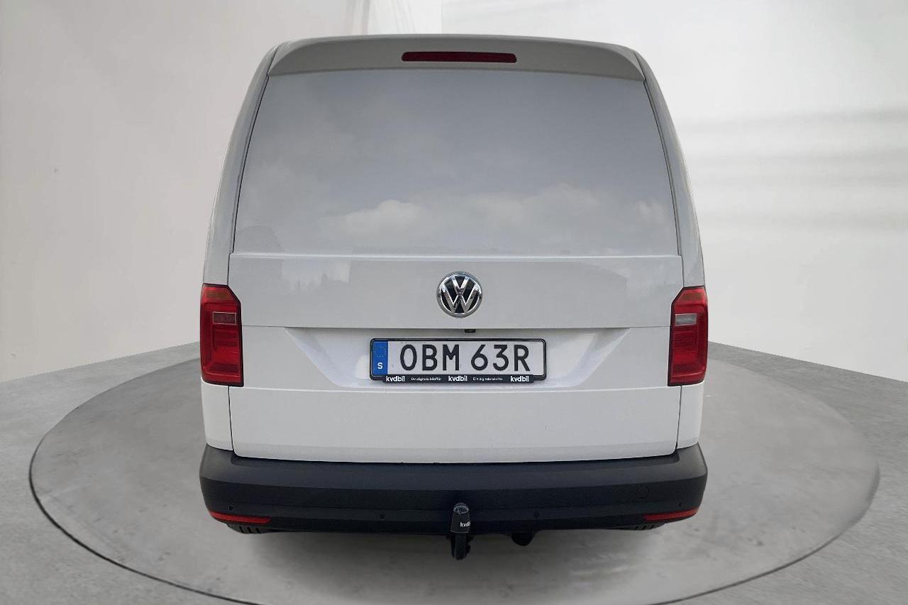 VW Caddy 1.4 TGI Maxi Skåp (110hk) - 9 340 mil - Manuell - vit - 2020