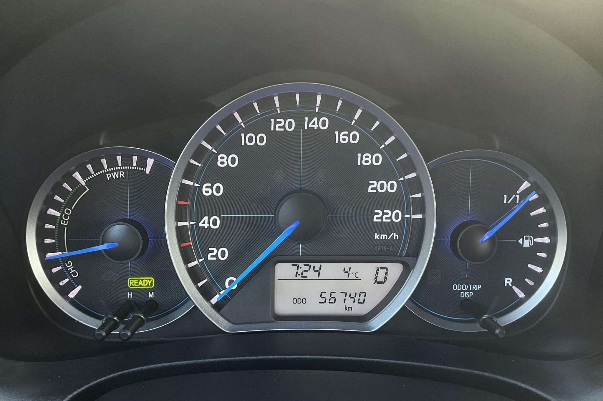 Toyota Yaris 1.5 HSD 5dr (75hk) - 56 740 km - Automatic - white - 2014