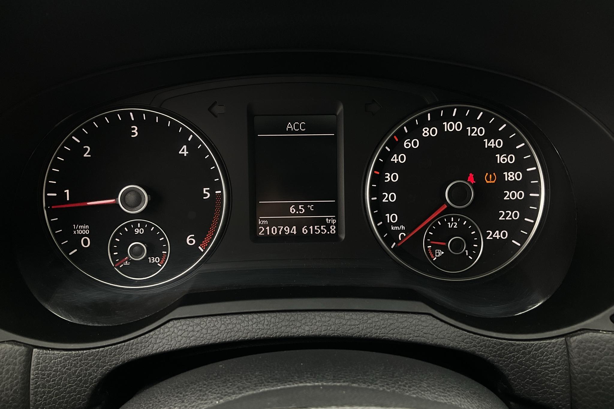 VW Sharan 2.0 TDI (150hk) - 210 790 km - Automatyczna - Dark Grey - 2016