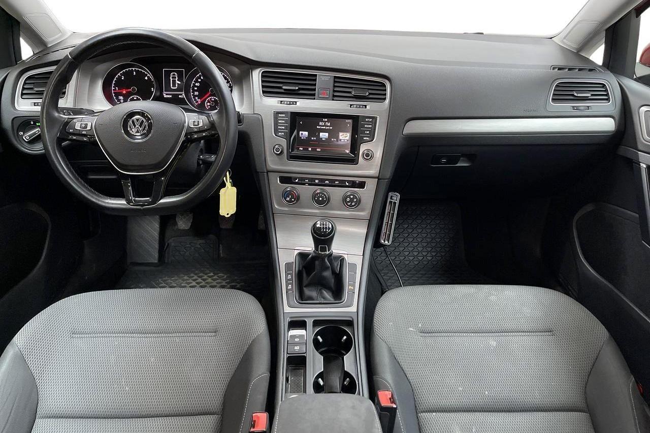 VW Golf VII 1.6 TDI BlueMotion Technology Sportscombi 4Motion (105hk) - 18 991 mil - Manuell - röd - 2015