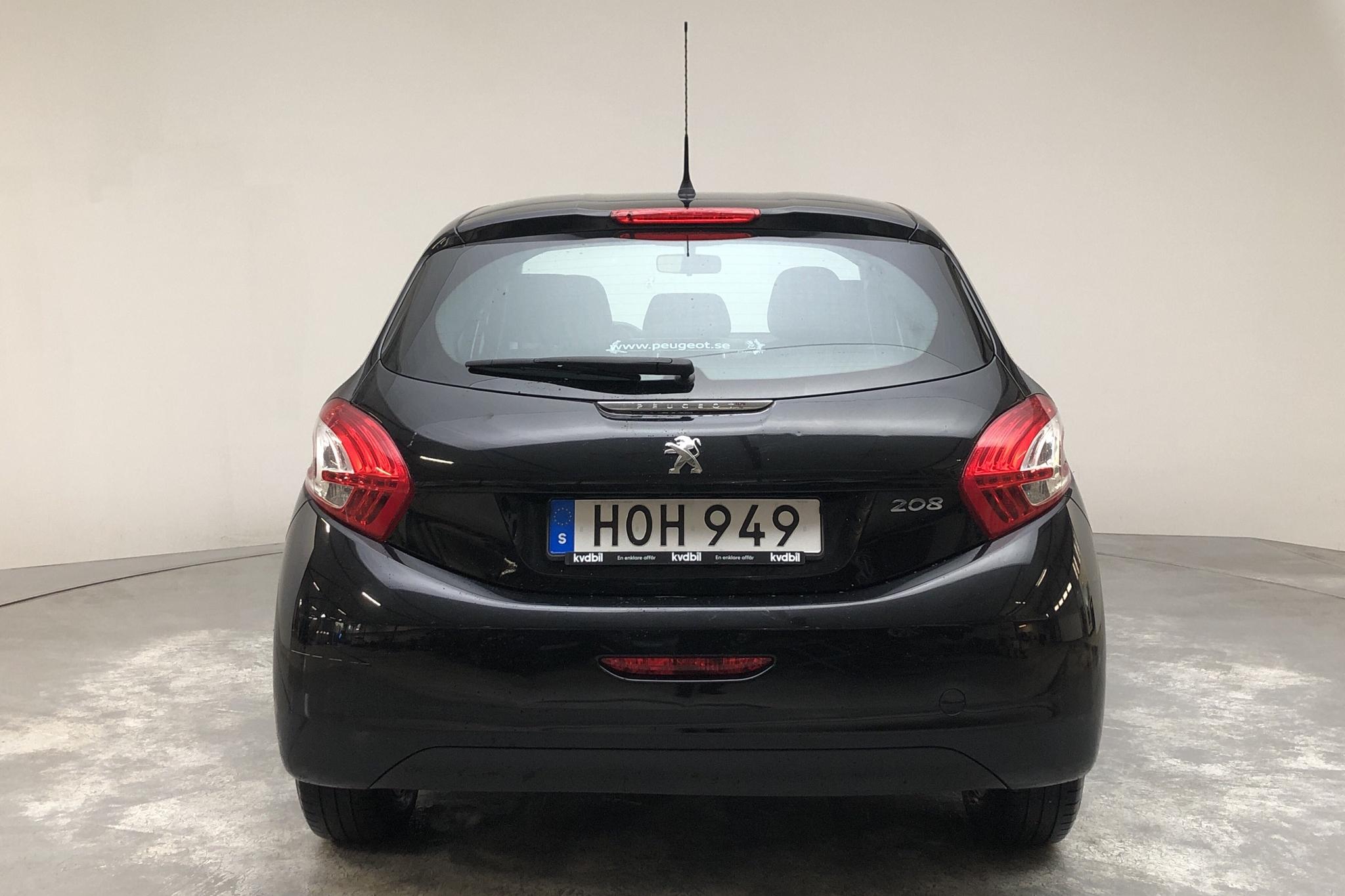 Peugeot 208 1.2 VTi 5dr (82hk) - 12 751 mil - Manuell - svart - 2015