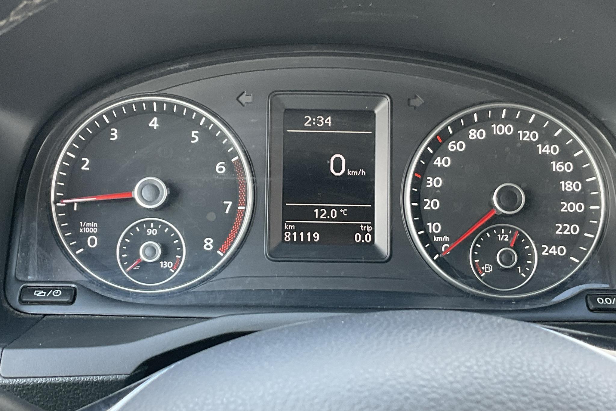 VW Caddy 1.2 TSI Skåp (84hk) - 8 112 mil - Manuell - silver - 2019