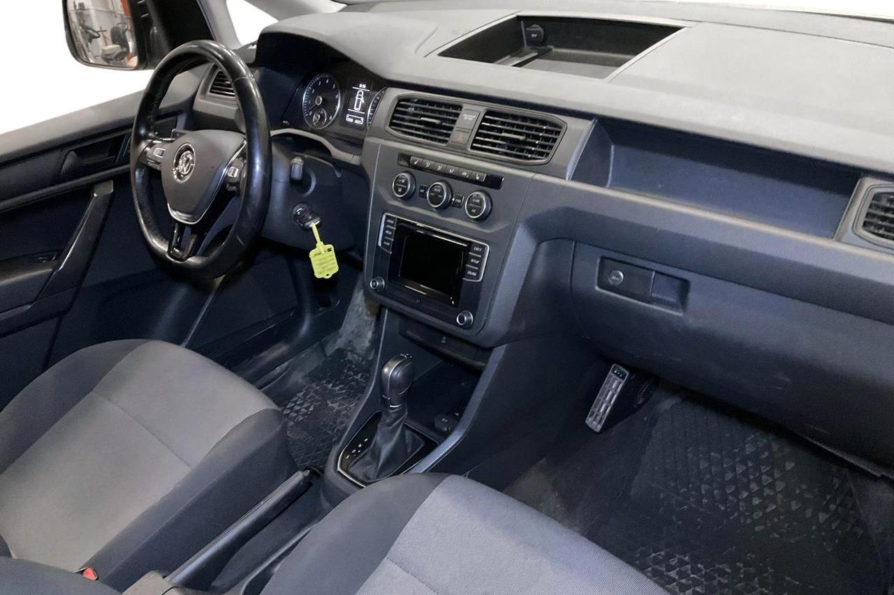 VW Caddy Life Maxi 1.4 TGI (110hk) - 7 161 mil - Automat - vit - 2018