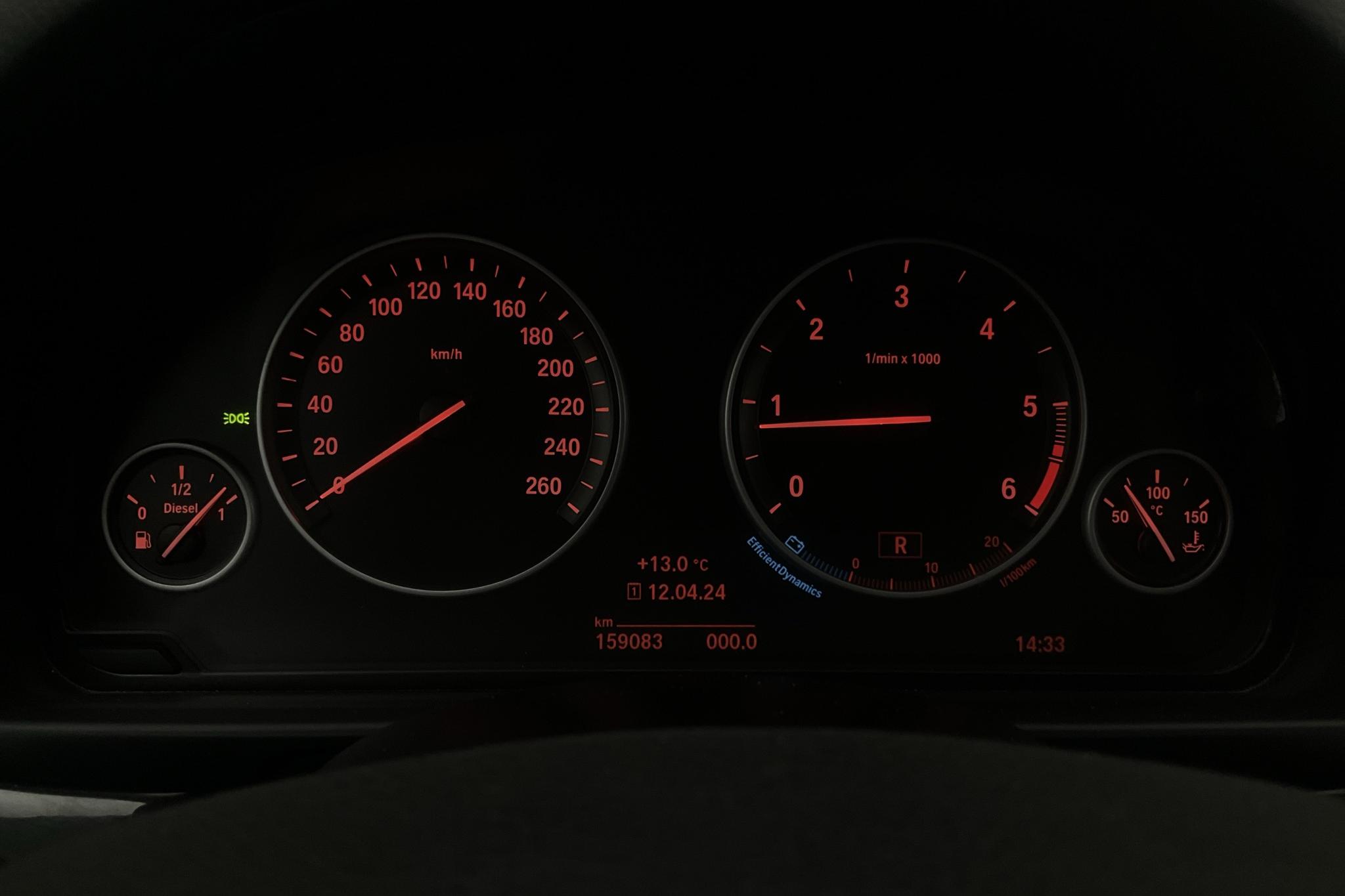 BMW 520d xDrive Touring, F11 (190hk) - 159 080 km - Automatic - black - 2016