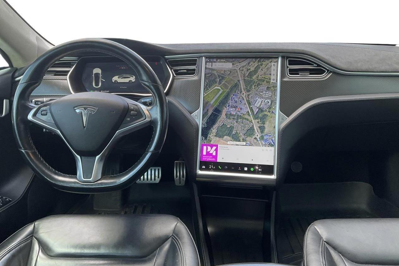 Tesla Model S P85D (511hk) - 210 690 km - Automatyczna - biały - 2015