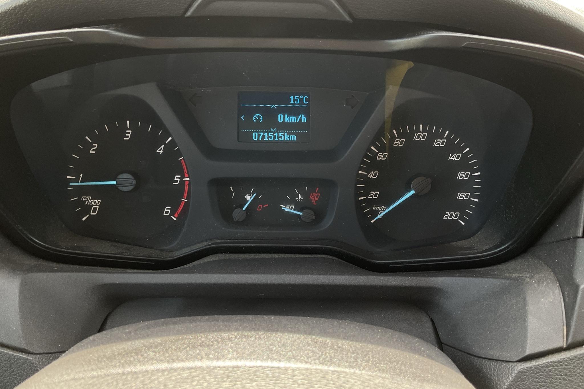 Ford Transit 350 2.0 TDCi AWD Skåp (130hk) - 7 152 mil - Manuell - vit - 2018