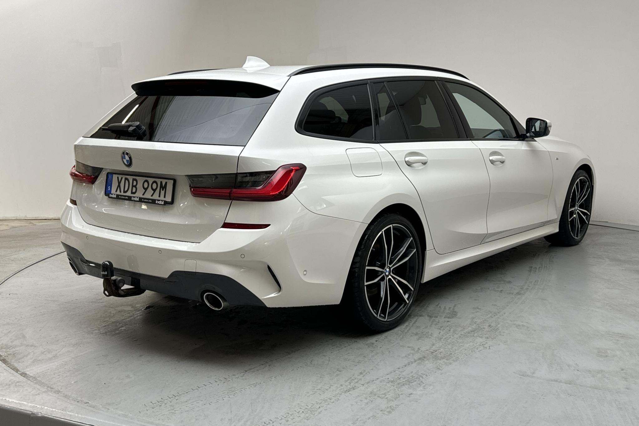 BMW 320d xDrive Touring, G21 (190hk+11hk) - 15 188 mil - Automat - vit - 2021