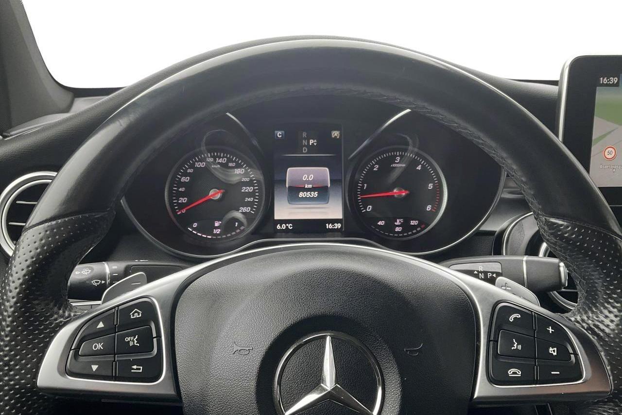 Mercedes GLC 350 d 4MATIC Coupé C253 (258hk) - 80 530 km - Automatyczna - czarny - 2017