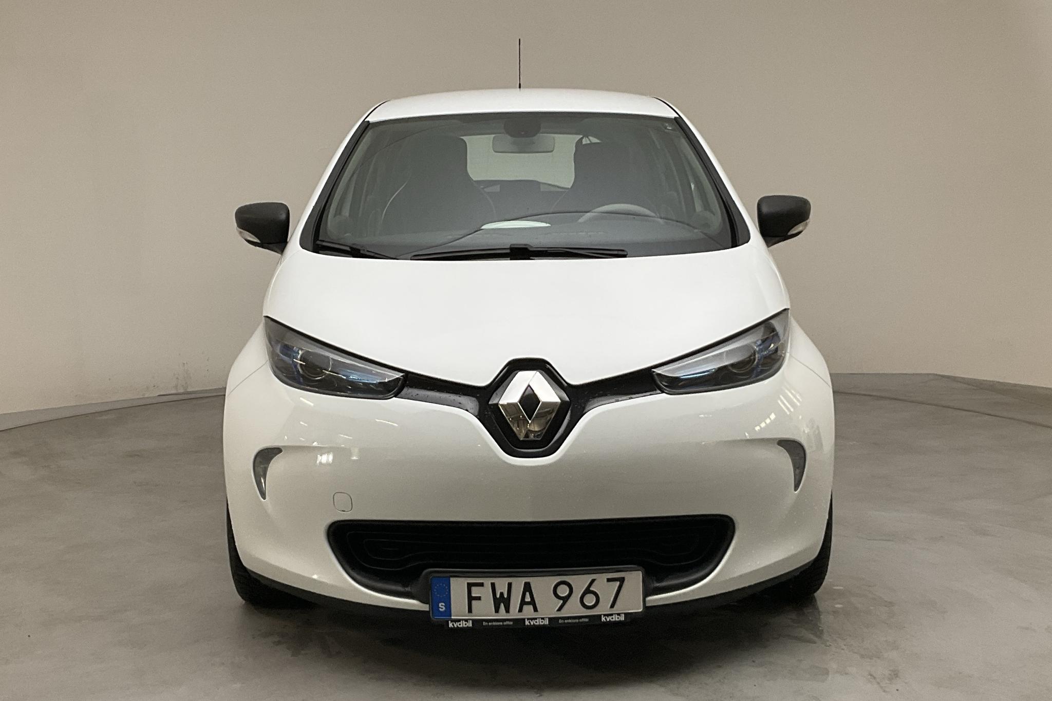 Renault Zoe 41 kWh R90 (92hk) - 3 905 mil - Automat - vit - 2018