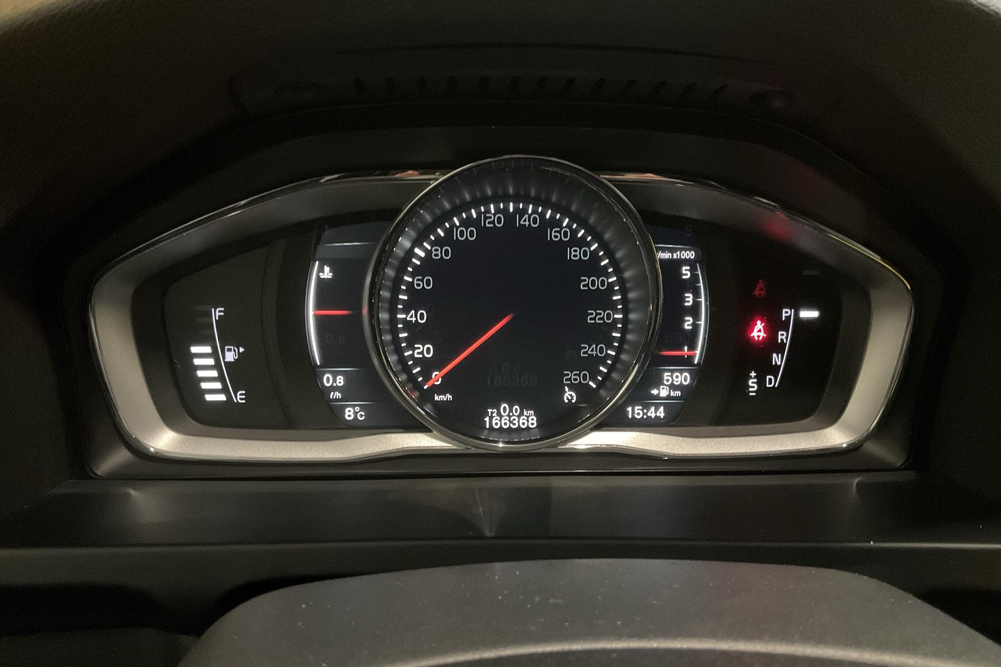 Volvo V60 D4 (190hk) - 166 360 km - Automaattinen - musta - 2017