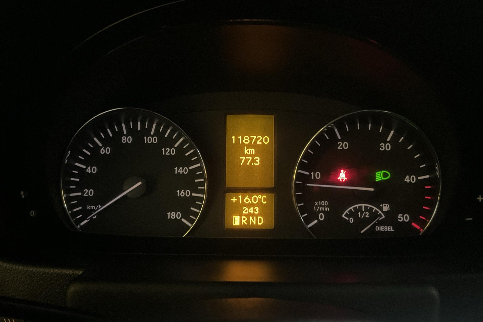 Mercedes Sprinter 316 CDI (163hk) - 11 872 mil - Automat - silver - 2014