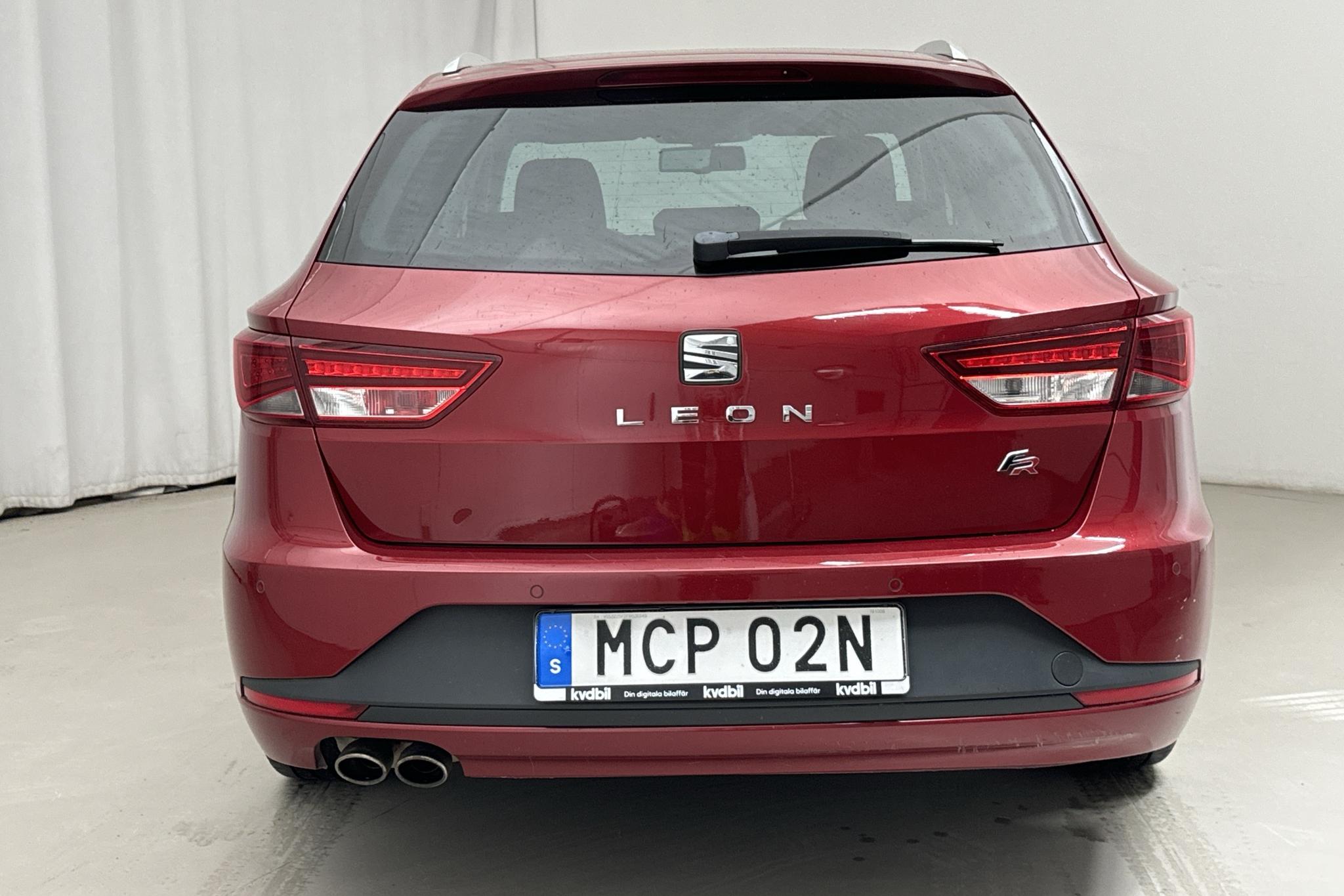 Seat Leon 2.0 TDI ST (184hk) - 117 210 km - Automatic - red - 2015