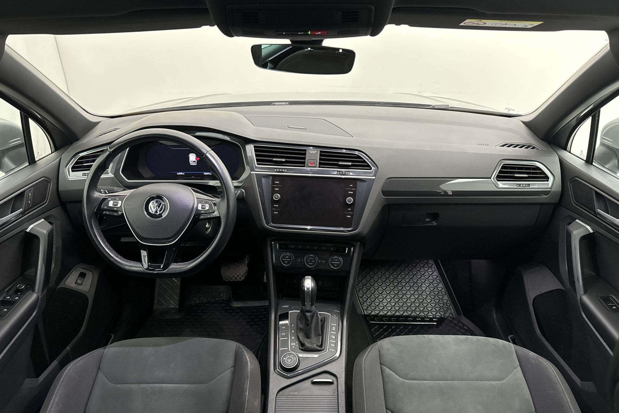 VW Tiguan 2.0 TDI 4MOTION (190hk) - 72 300 km - Automatyczna - szary - 2019