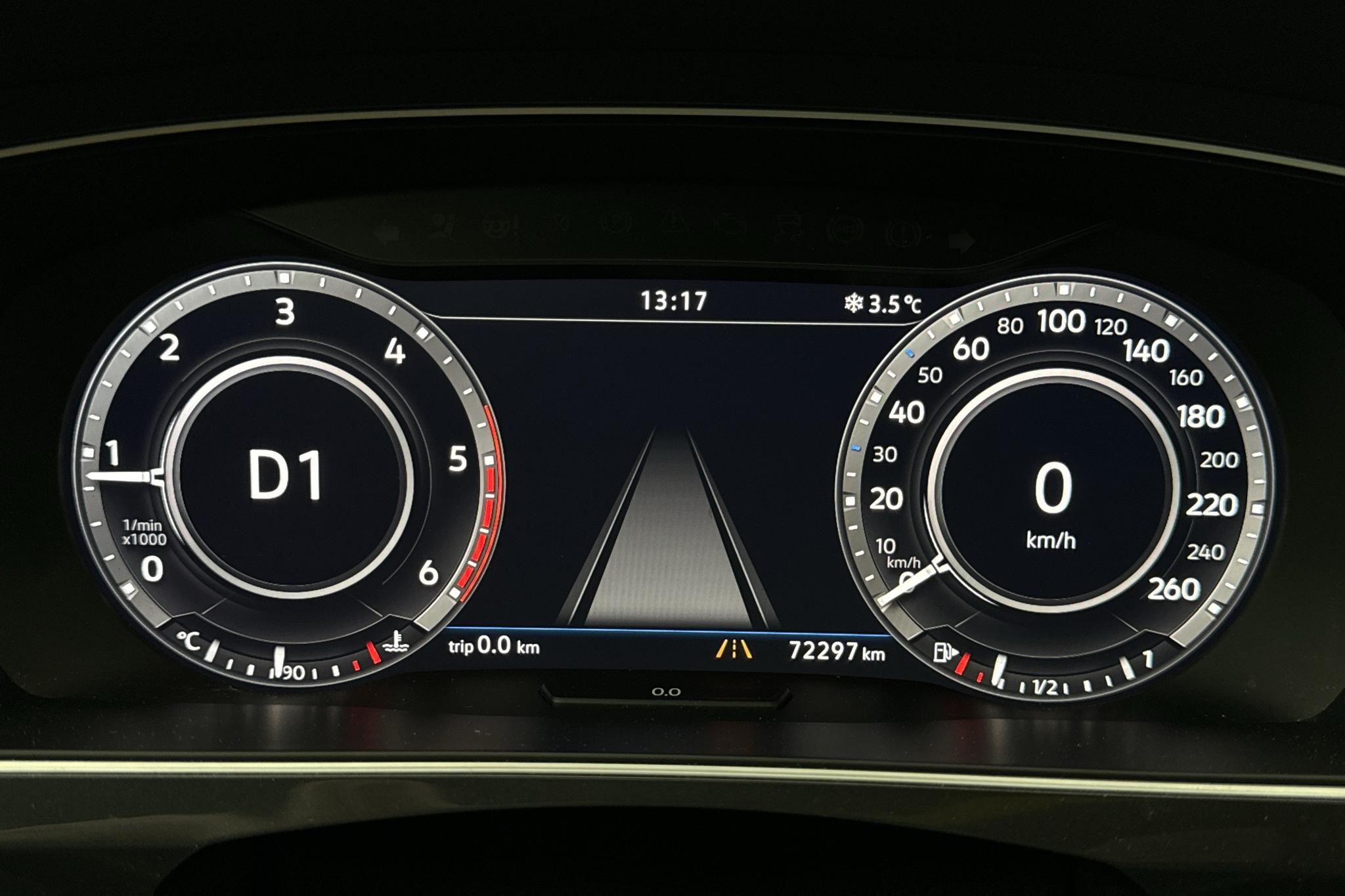 VW Tiguan 2.0 TDI 4MOTION (190hk) - 7 230 mil - Automat - grå - 2019
