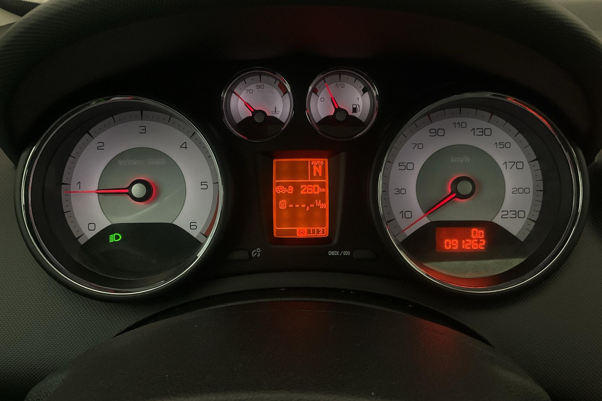 Peugeot 308 1.6 HDi FAP 5dr (110hk) - 91 260 km - Automaattinen - Light Grey - 2008