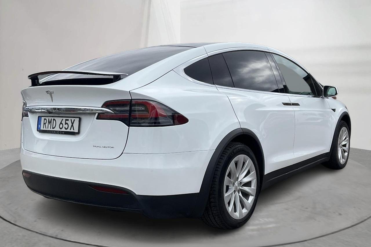 Tesla Model X Dual Motor Long Range AWD - 52 400 km - Automatyczna - biały - 2020