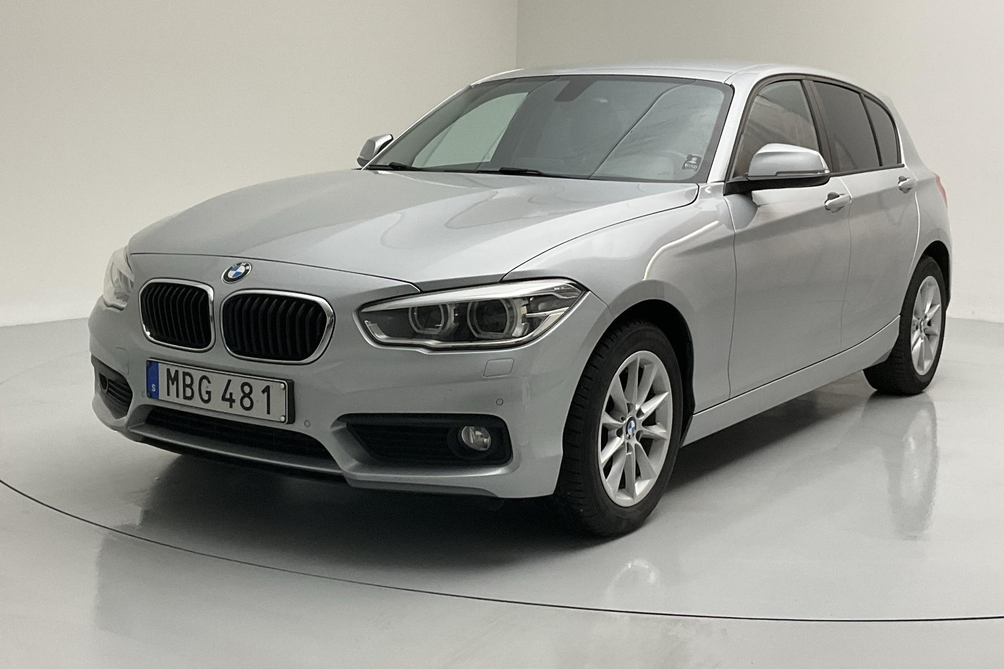 BMW 116d 5dr, F20 (116hk) - 9 550 mil - Manuell - silver - 2016