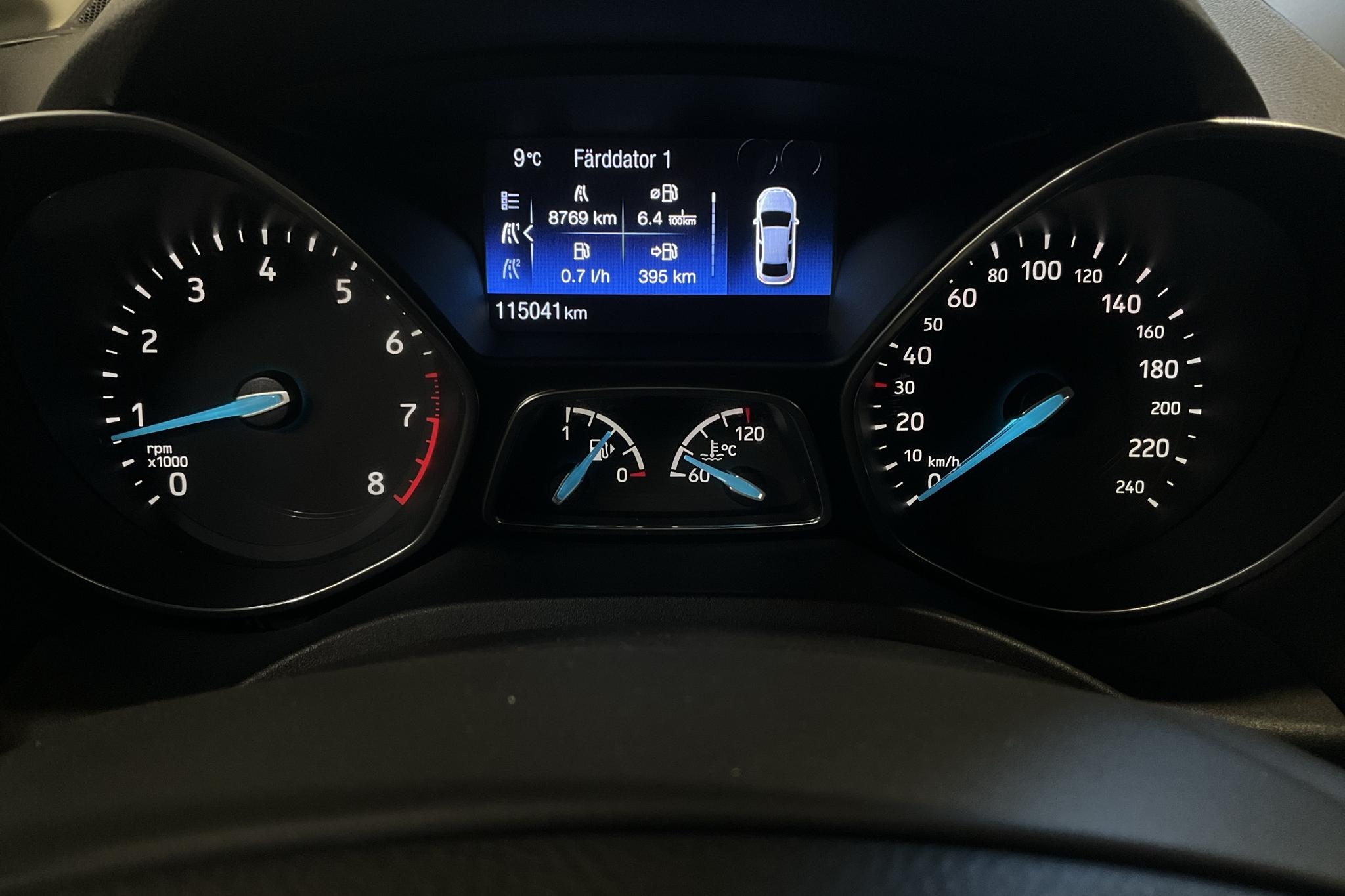 Ford C-MAX 1.0 Ecoboost (125hk) - 115 040 km - Käsitsi - must - 2015