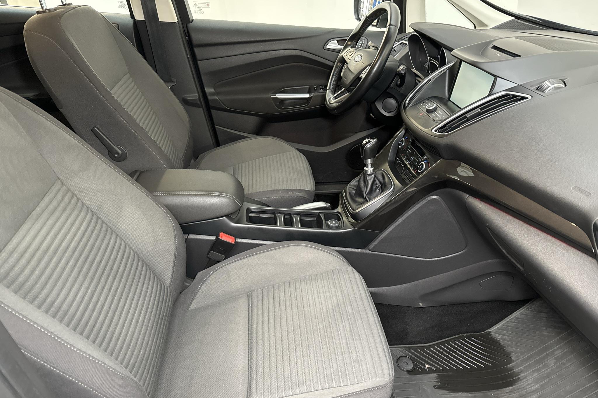 Ford C-MAX 1.0 Ecoboost (125hk) - 115 040 km - Manualna - czarny - 2015