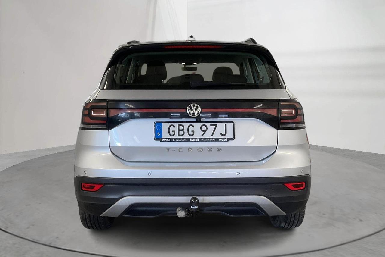 VW T-Cross 1.6 TDI (95hk) - 15 971 mil - Automat - silver - 2020