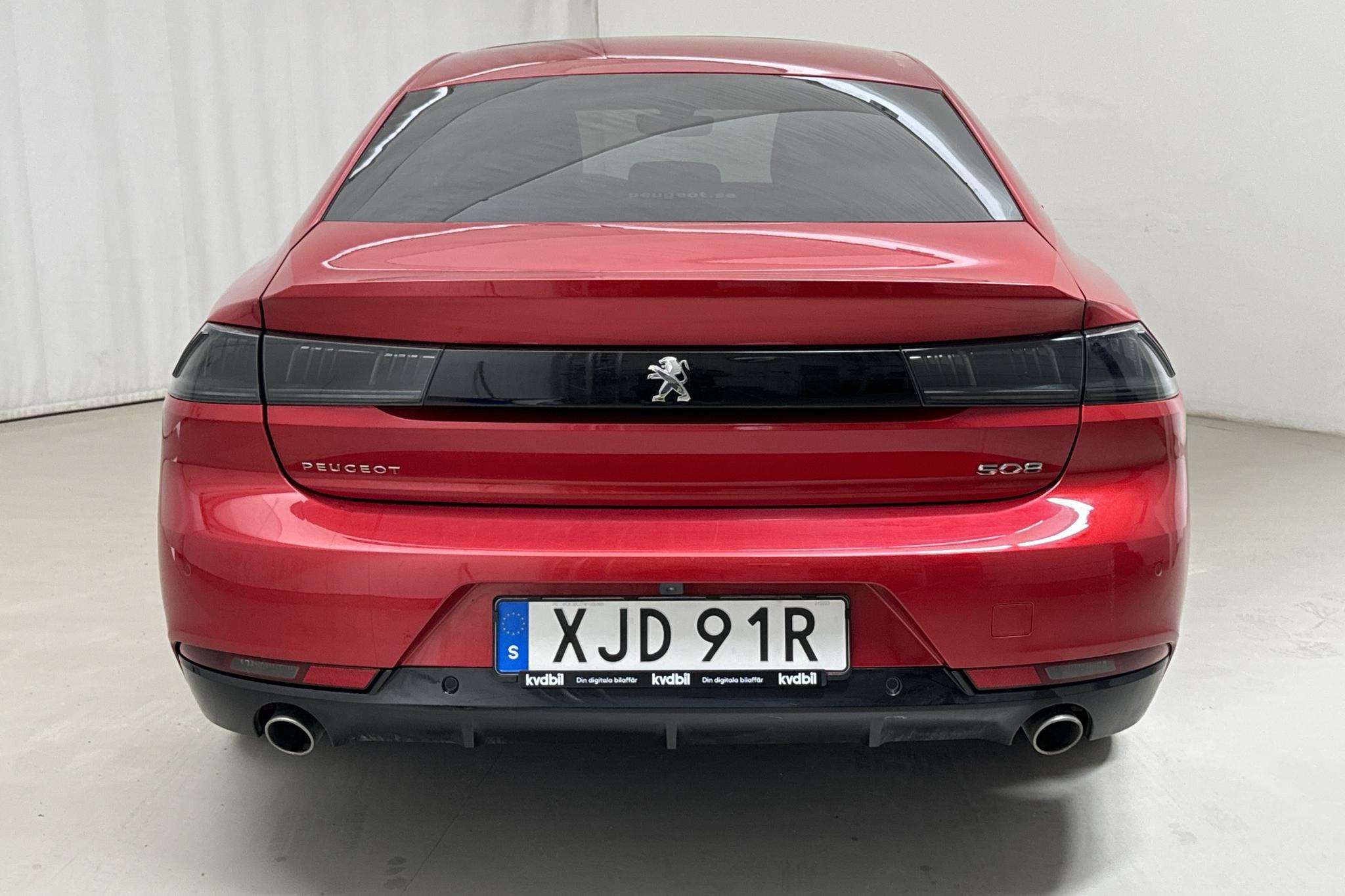 Peugeot 508 1.6 Hybrid 5dr (225hk) - 3 864 mil - Automat - röd - 2021