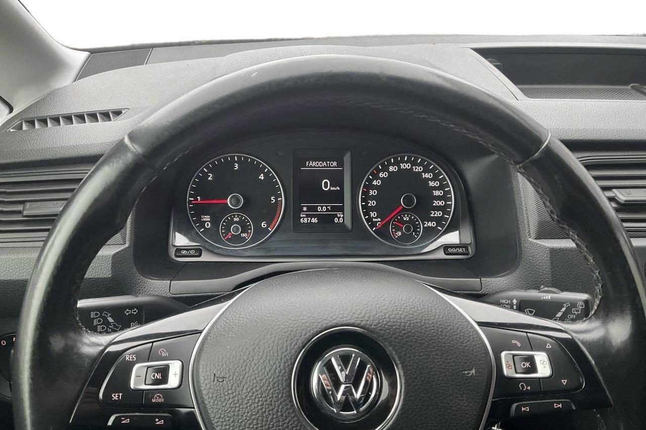 VW Caddy 2.0 TDI Maxi Skåp (102hk) - 6 874 mil - Manuell - vit - 2018
