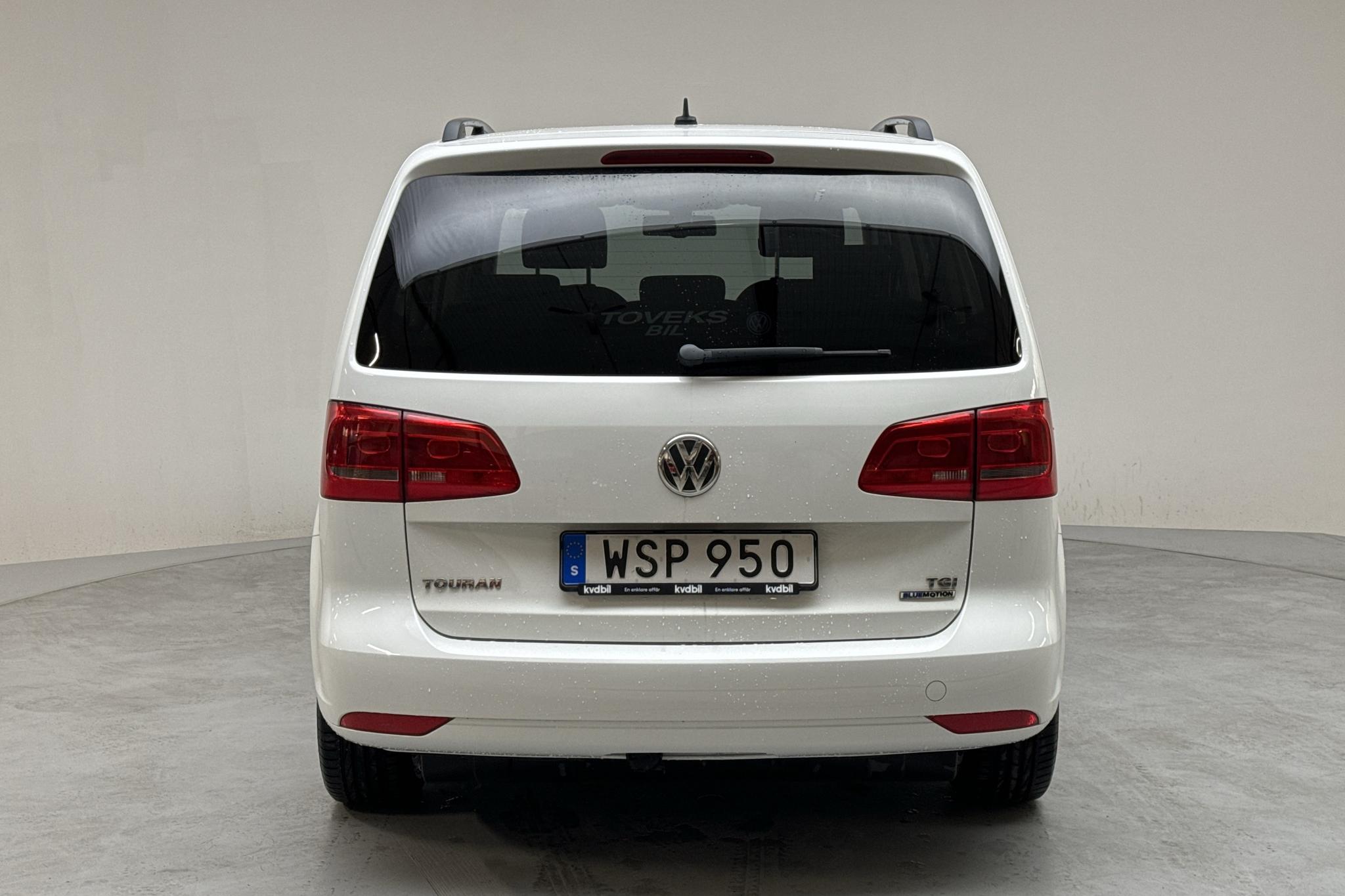 VW Touran 1.4 TGI EcoFuel (150hk) - 75 460 km - Manual - white - 2015