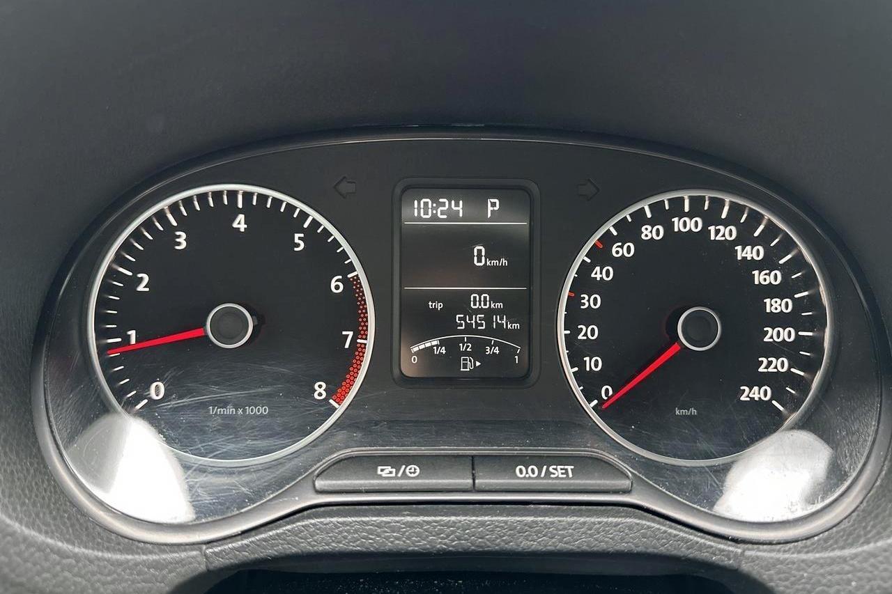 VW Polo 1.4 5dr (85hk) - 54 510 km - Automatic - black - 2014