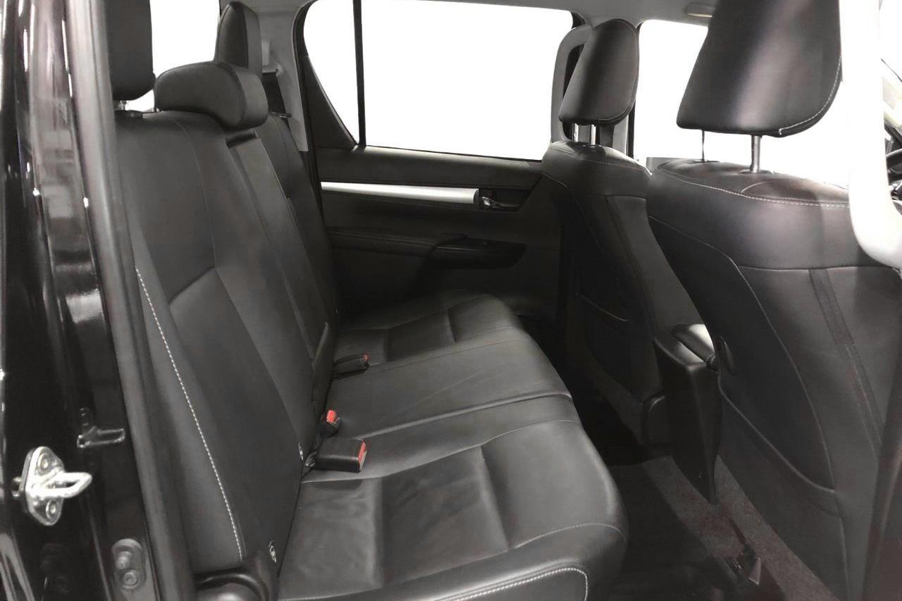 Toyota Hilux 2.4 D 4WD (150hk) - 201 190 km - Automatic - black - 2018