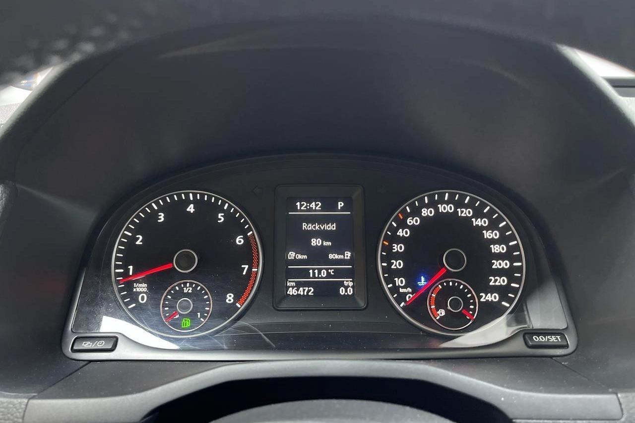 VW Caddy 1.4 TGI Maxi Skåp (110hk) - 46 480 km - Automatic - white - 2019