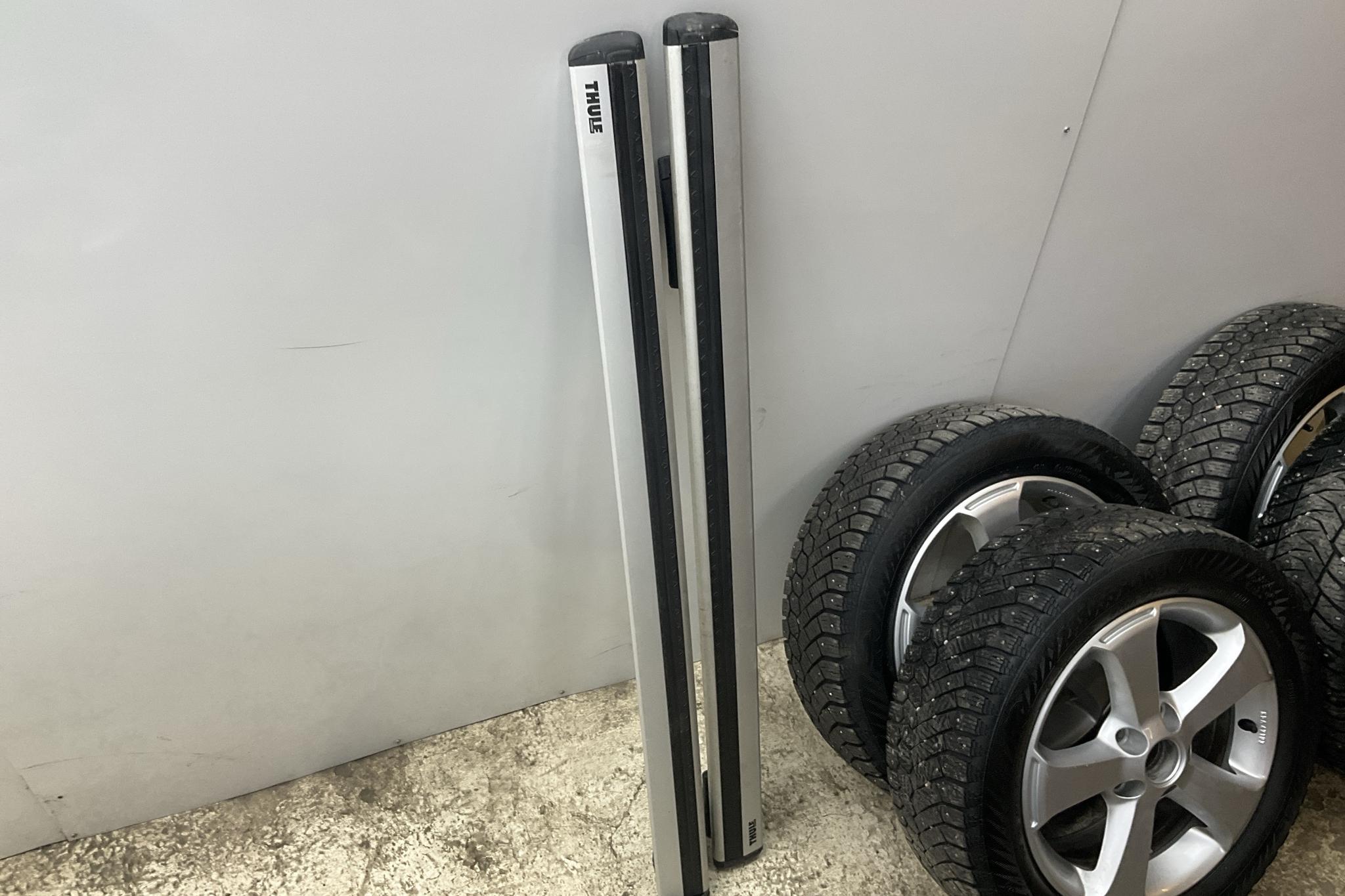 VW Caddy 1.4 TGI Maxi Skåp (110hk) - 4 648 mil - Automat - vit - 2019