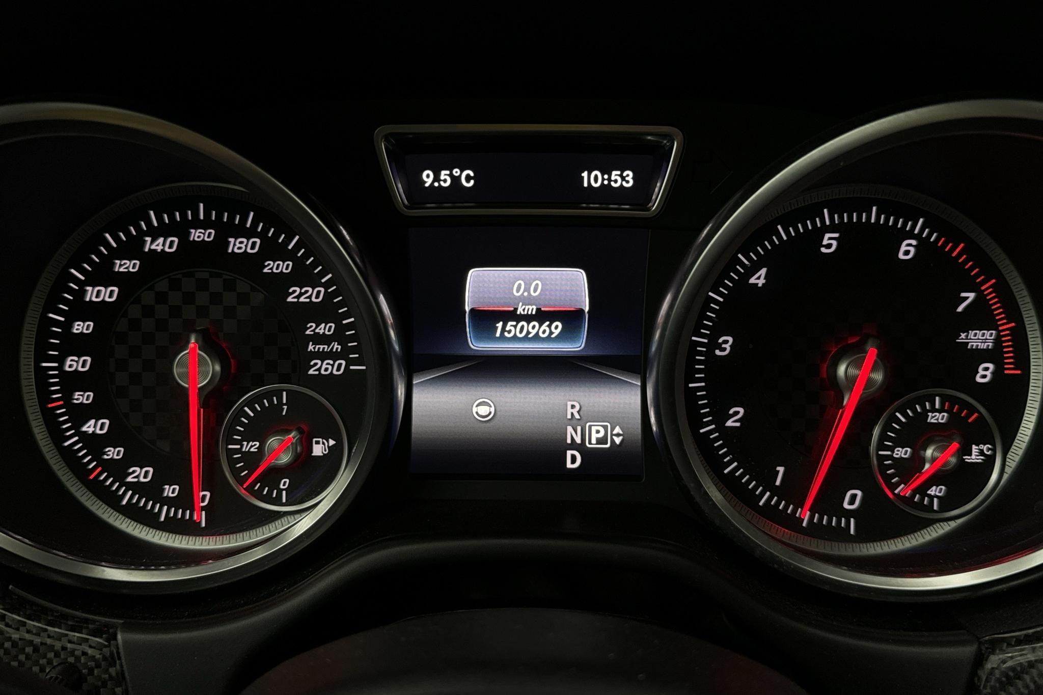 Mercedes GLE 500 4MATIC W166 (435hk) - 150 960 km - Automaattinen - hopea - 2016
