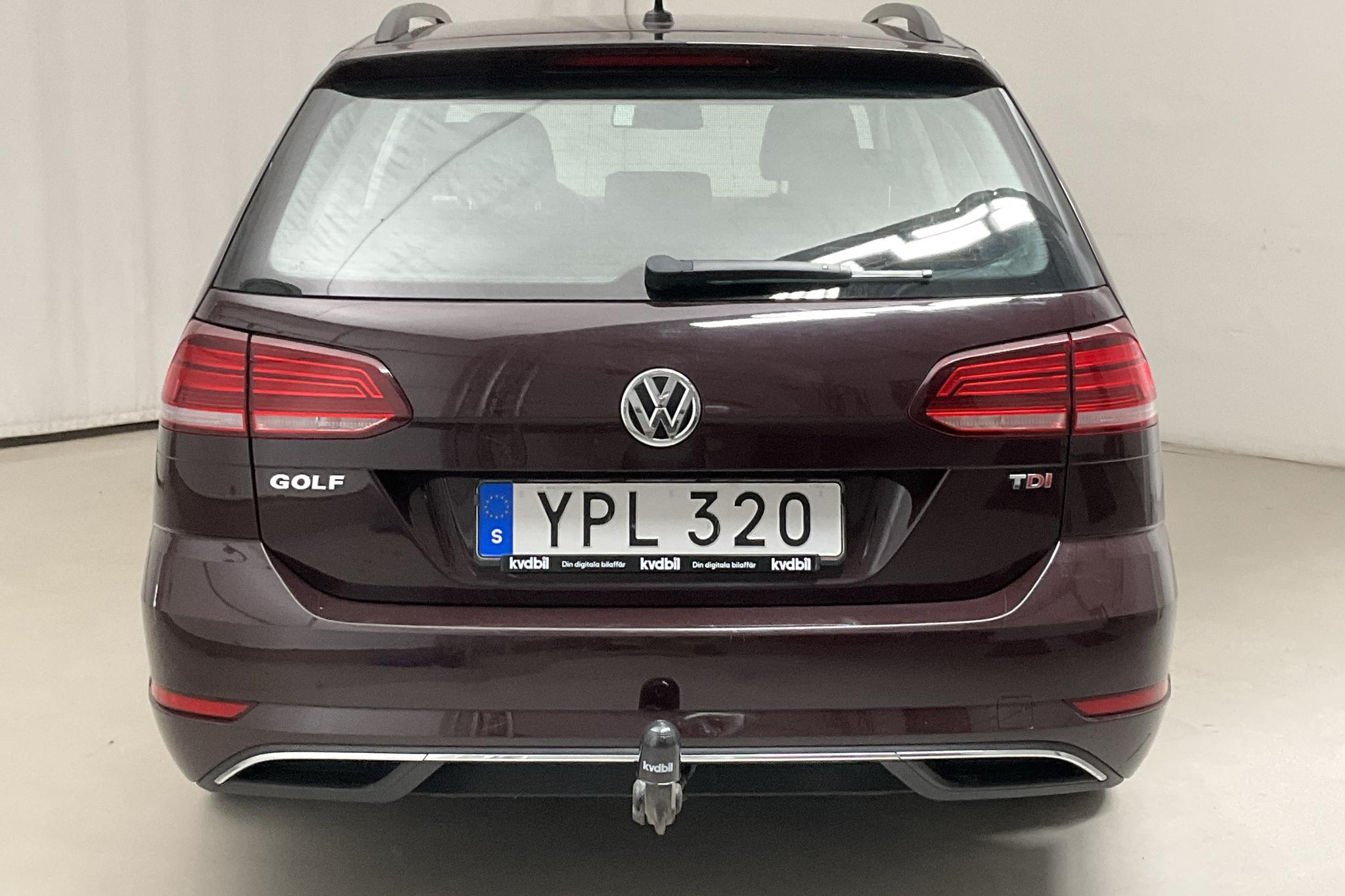 VW Golf VII 1.6 TDI Sportscombi (115hk) - 83 940 km - Manual - black - 2018